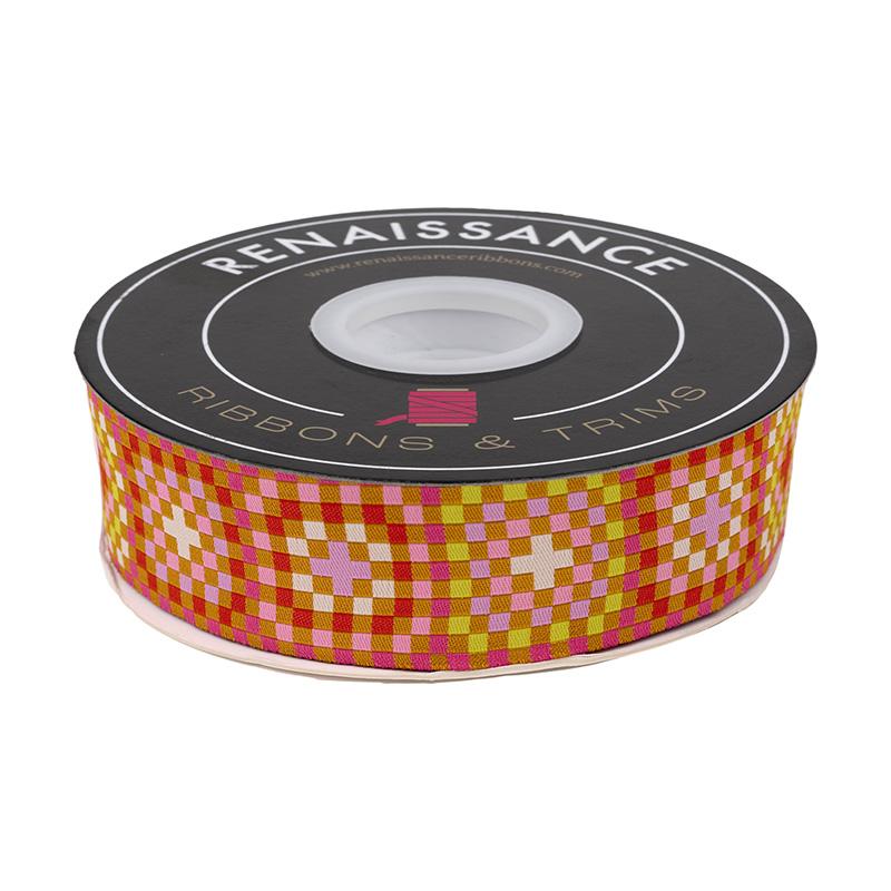 1 1/2" Granny Square Ribbon // Alexia Abegg // Renaissance Ribbons - Image 2