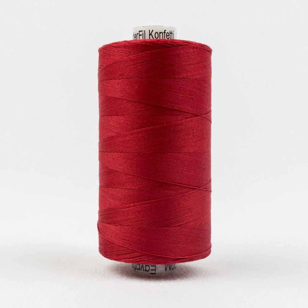 Christmas Red // 50wt. // Wonderfil Konfetti