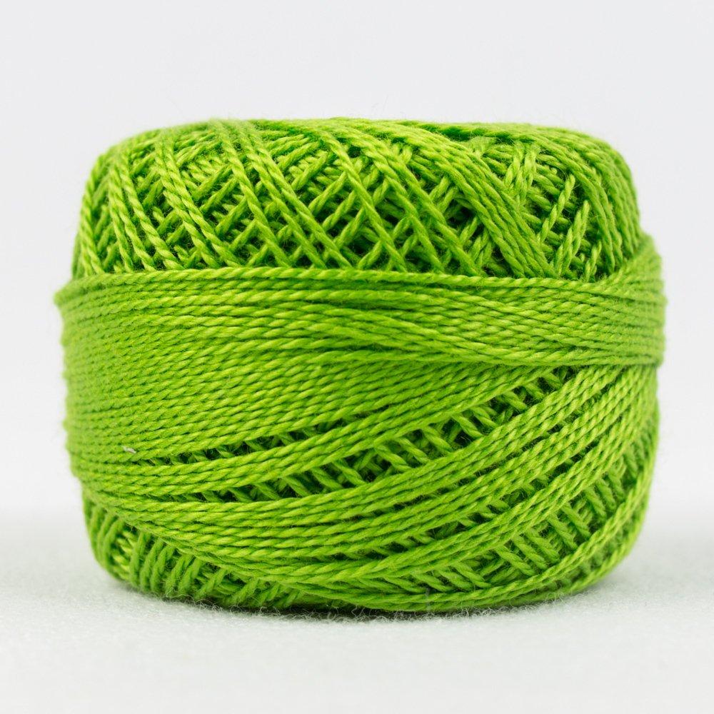 Granny Smith // 8wt. Perle Cotton // Wonderfil Eleganza - Image 2