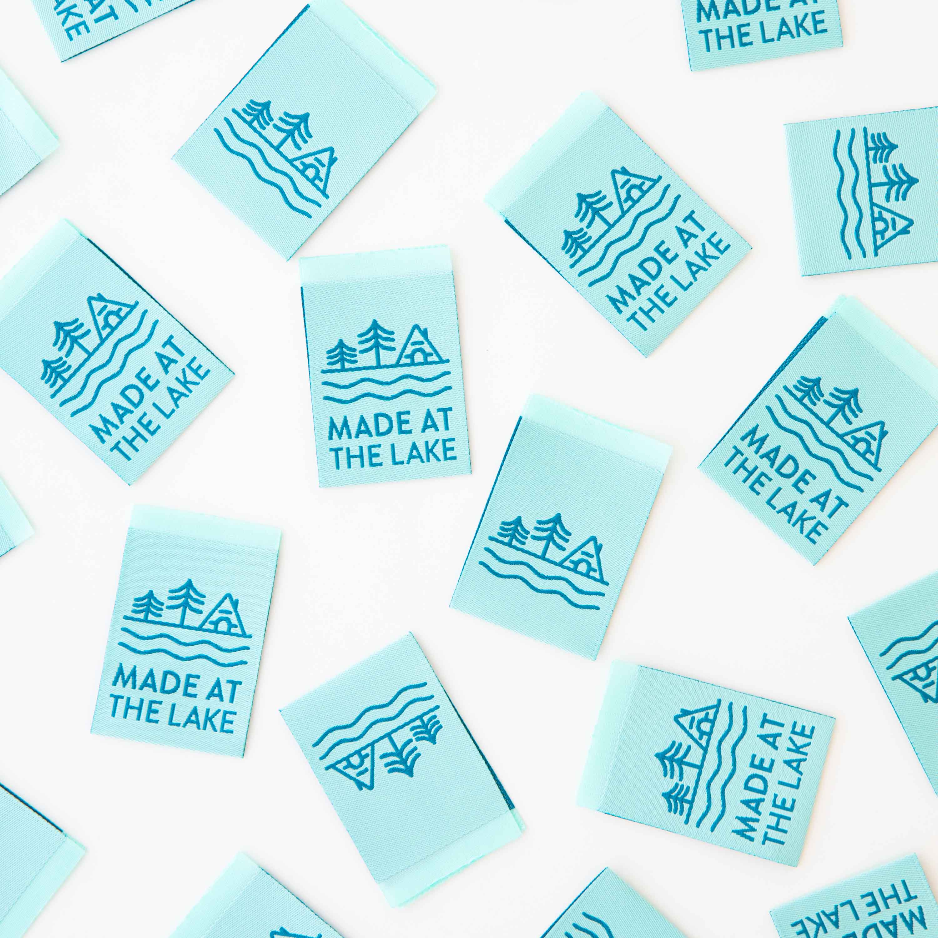 Made at the Lake - Sewing Woven Labels by Sarah Hearts
