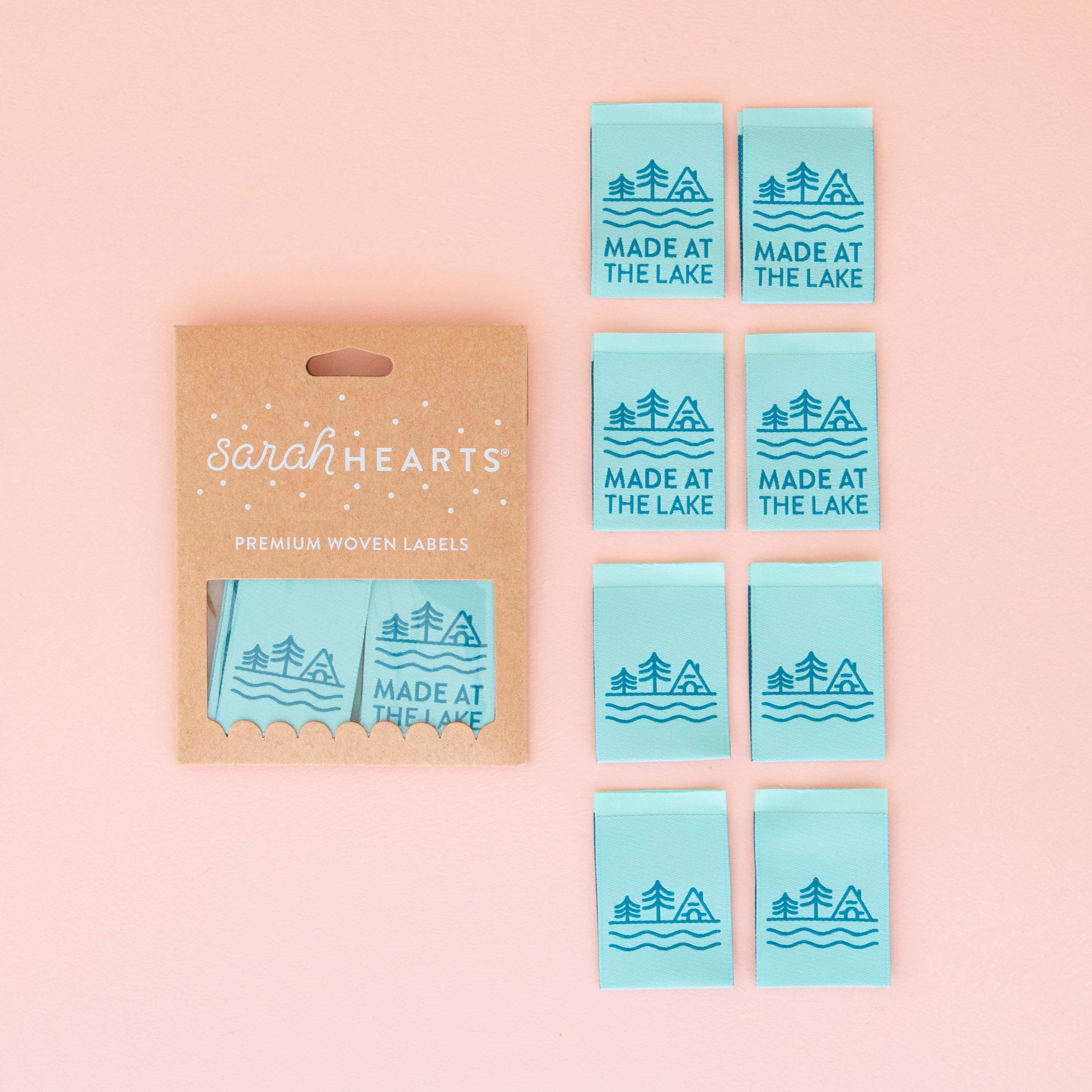 Made at the Lake - Sewing Woven Labels by Sarah Hearts - Image 2