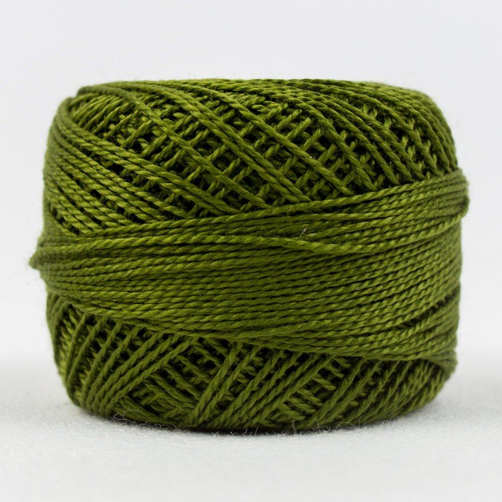 Marsh Green // 8wt. Perle Cotton // Wonderfil Eleganza - Image 2
