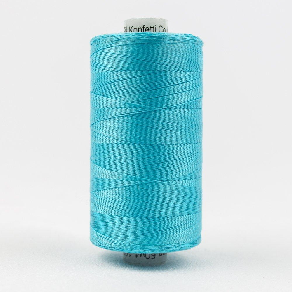Medium Peacock Blue // 50wt. // Wonderfil Konfetti