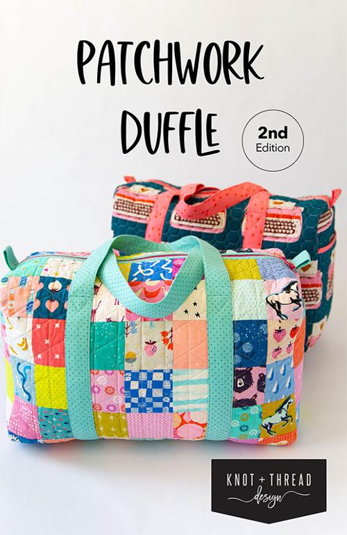 Patchwork Duffle Pattern // Knot & Thread