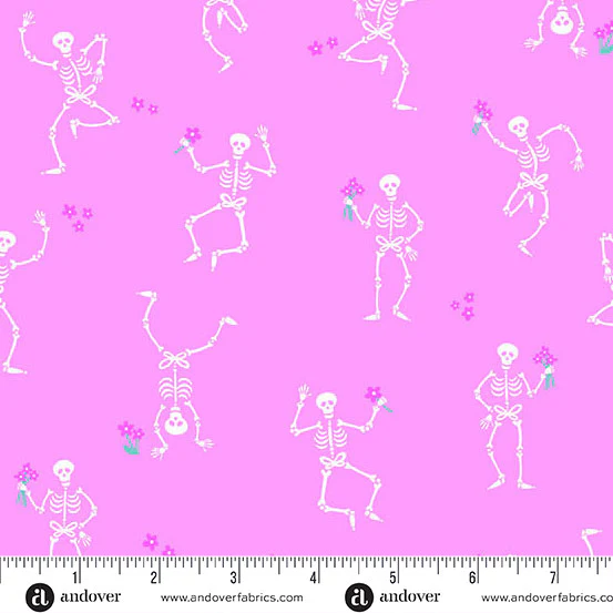 PRE-ORDER Ghostly Garden // Skeleton Jig - Pink // KP Creates
