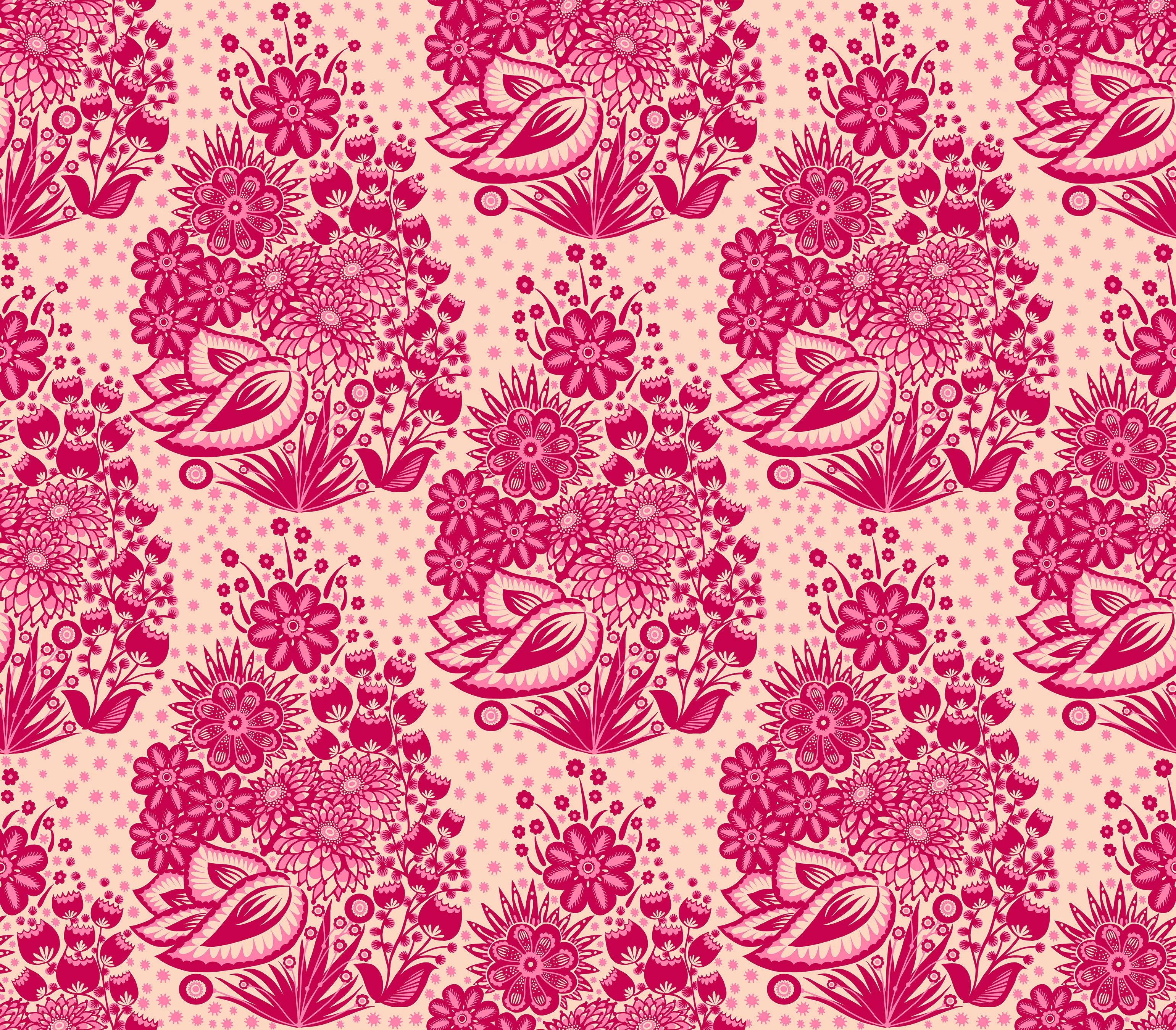 Overdressed // Totem - Red // Anna Maria Textiles - Image 2