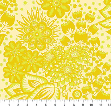 Overdressed // Totem - Yellow // Anna Maria Textiles