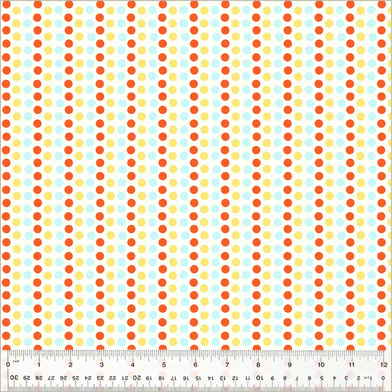 Studio Edit // Dots - Blue & Yellow // Heather Ross