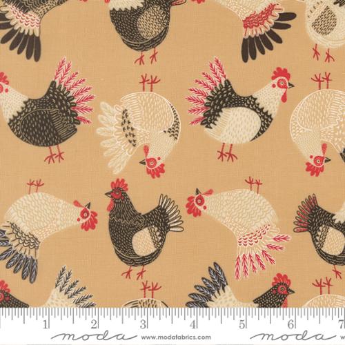 The Henhouse // Tossed Chickens - Hay // Gingiber
