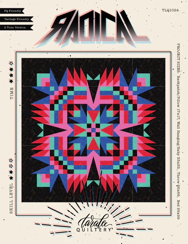 Radical Quilt Pattern // Taralee Quiltery