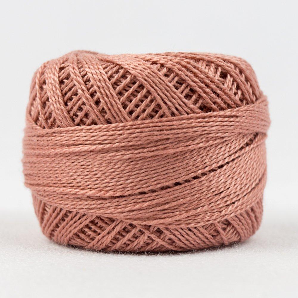 Rosy Tan // 8wt. Perle Cotton // Wonderfil Eleganza - Image 2