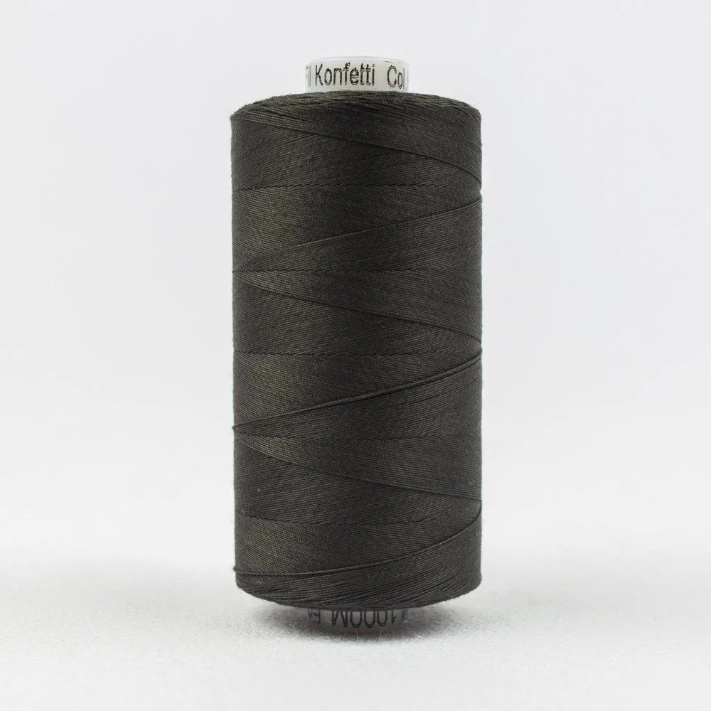Soft Black // 50wt. // Wonderfil Konfetti