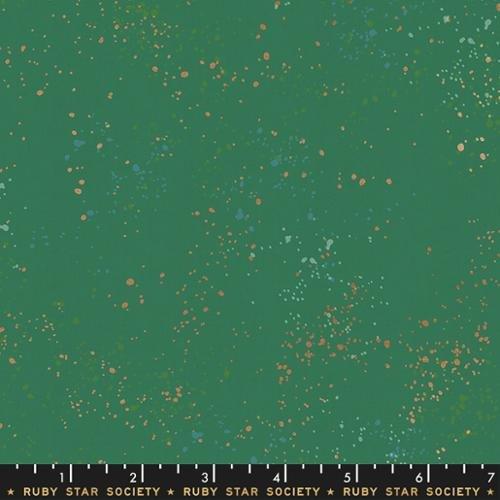 Speckled Metallic // Emerald Green // Rashida Coleman-Hale